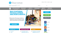 Desktop Screenshot of cooperinstitute.org